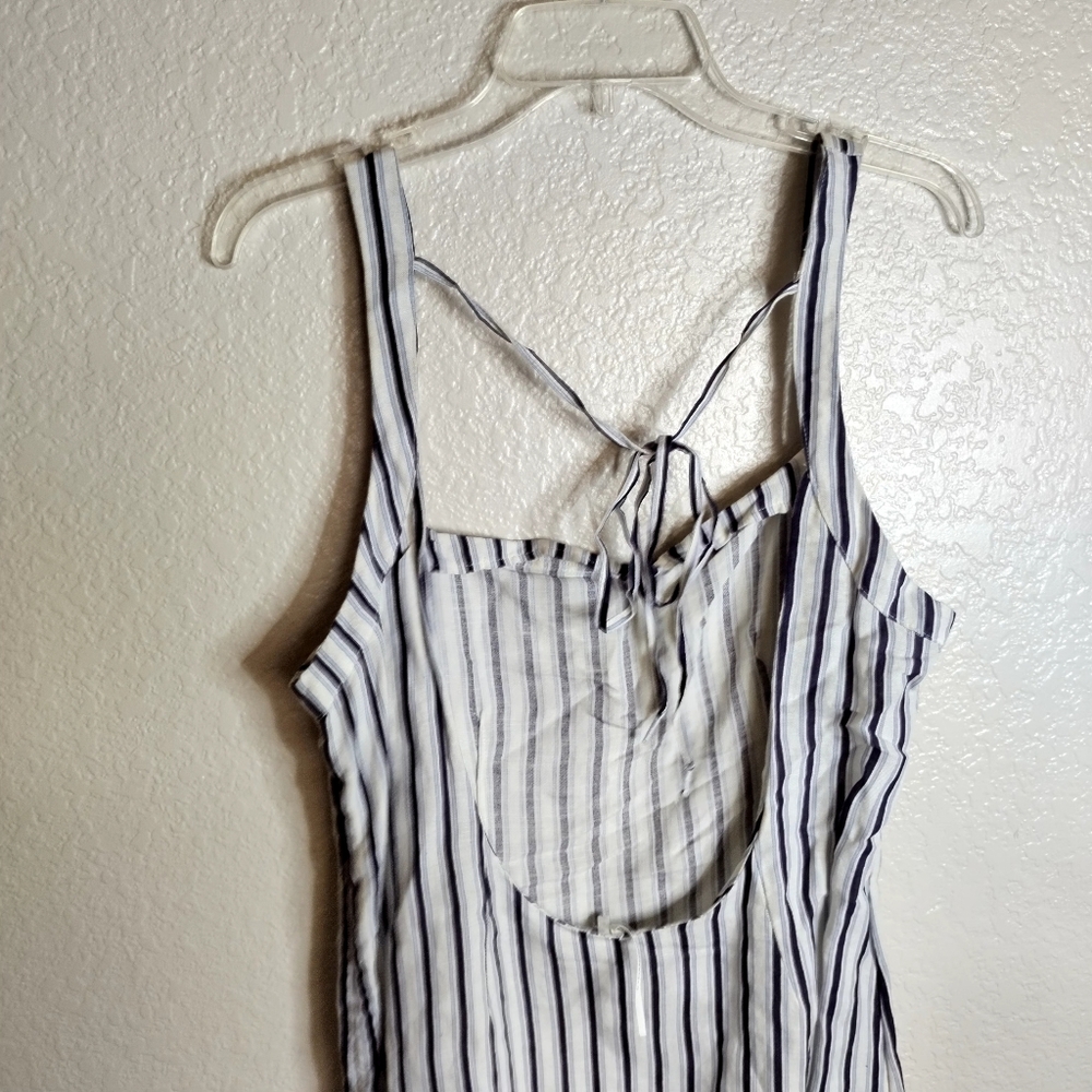 NWT By Anthropologie Square Neck Gauze Mini Dress SZ S - Picture 6 of 9